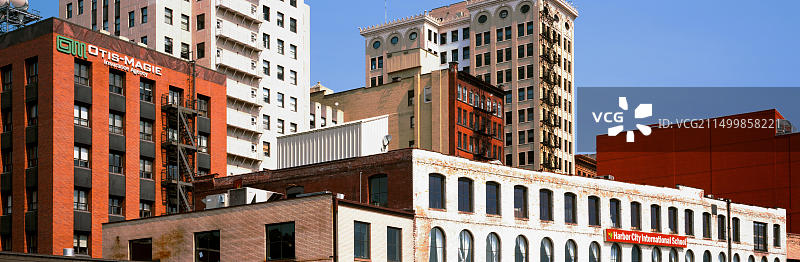 美国明尼苏达州杜鲁斯市的摩天大楼图片素材