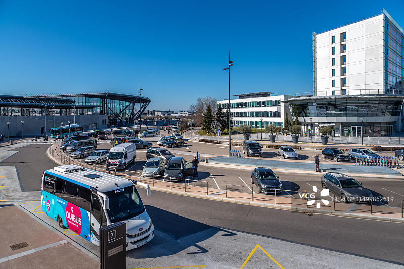 里昂圣埃克絮佩里国际机场图片素材