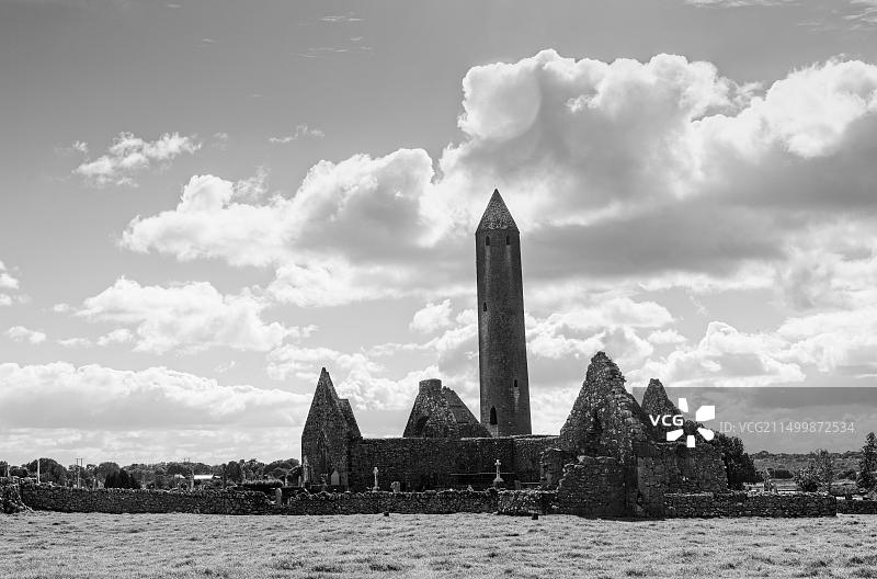 爱尔兰戈尔特基尔马克杜阿修道院风光图片素材