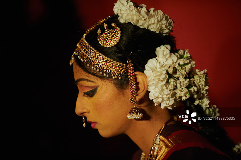 印度泰米尔纳德邦：印度传统舞蹈节图片素材