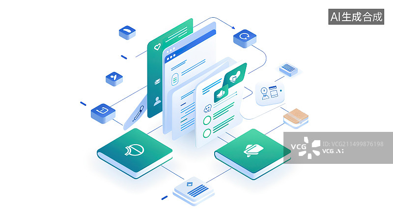 【AI数字艺术】白色背景上的网络连接插头特写图片素材