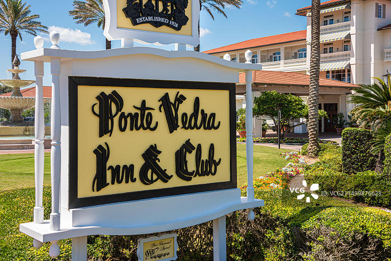 蓬特韦德拉海滩高尔夫度假村（美国佛罗里达州）图片素材
