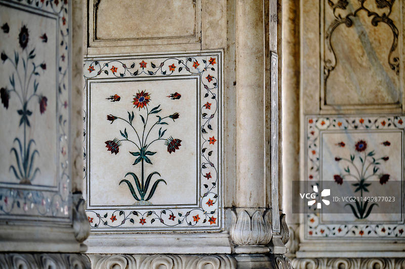 印度德里红堡图片素材