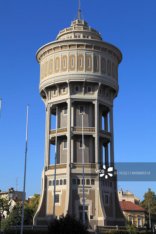 匈牙利塞格德水塔图片素材