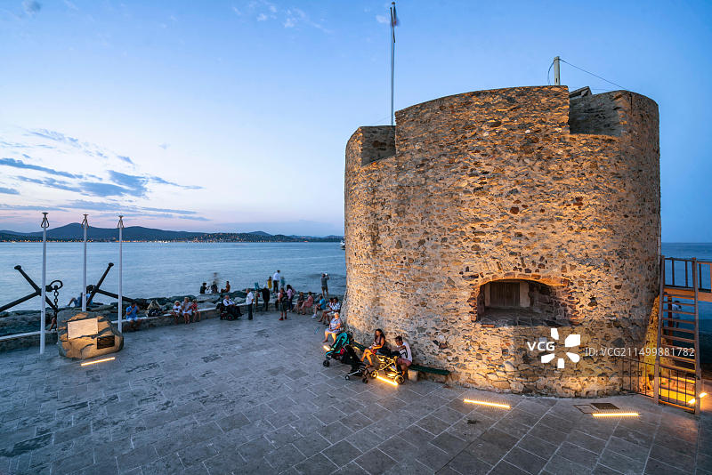 圣特罗佩的门户塔楼图片素材