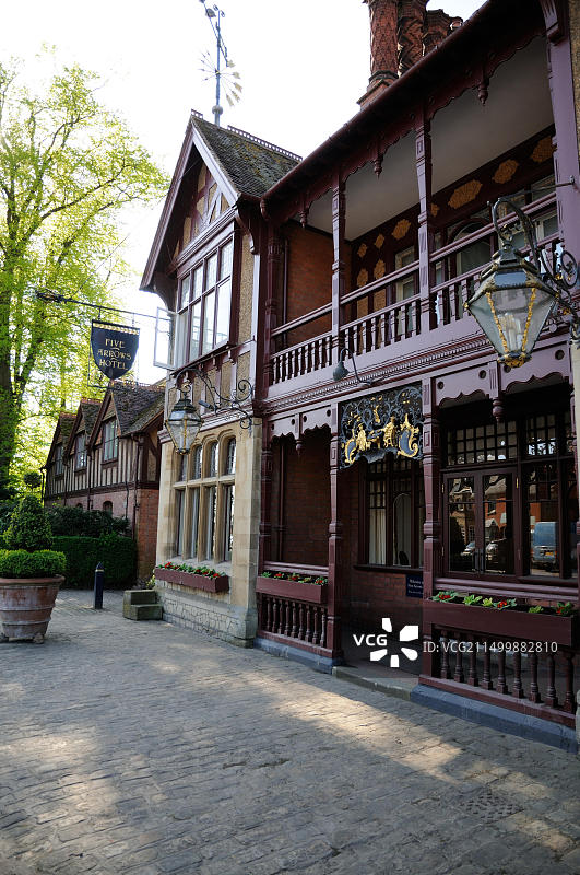 五箭酒店：建于1887年图片素材