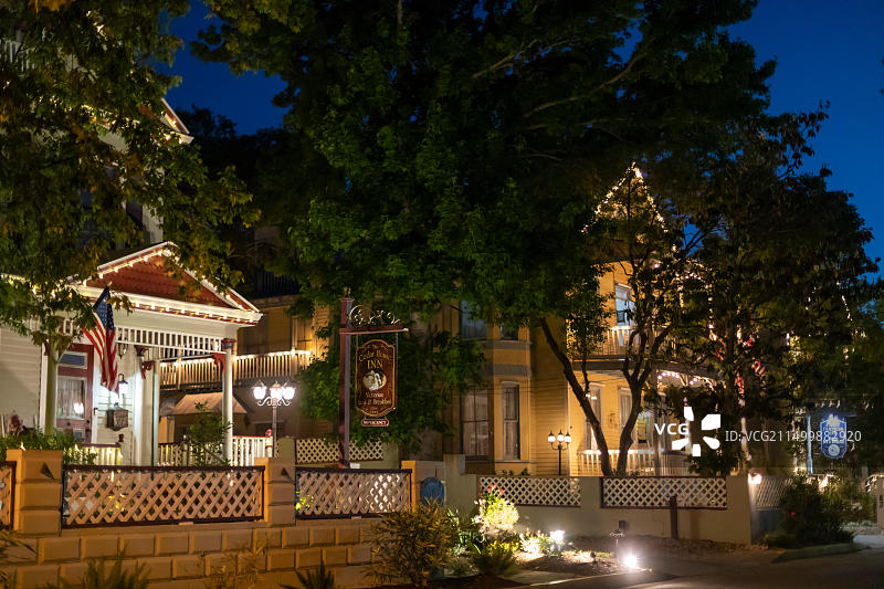 佛罗里达州圣奥古斯丁历史街区的住宿加早餐旅馆图片素材