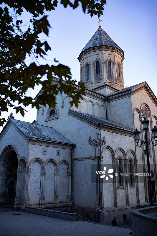 格鲁吉亚第比利斯卡舒埃蒂圣乔治教堂图片素材