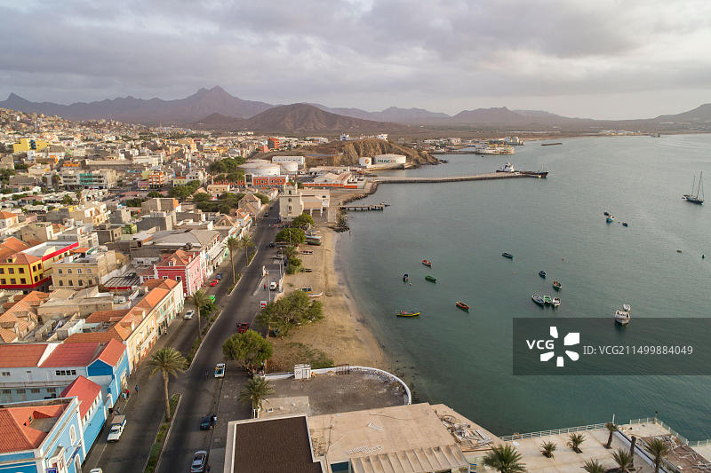 明德卢：圣维森特岛充满活力的海滨首都，佛得角图片素材