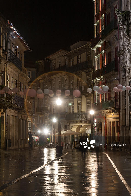 葡萄牙夜景图片素材