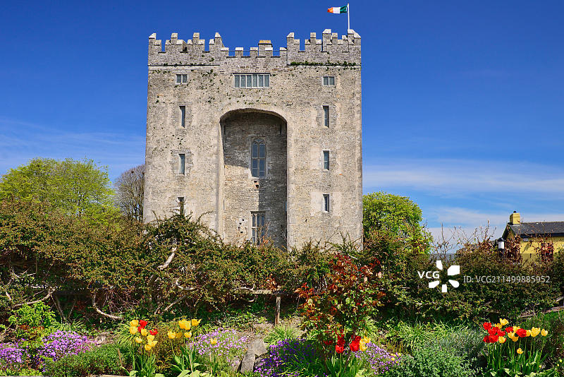 爱尔兰克莱尔郡邦拉提城堡图片素材