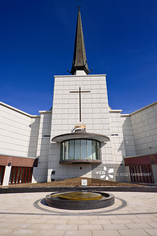 爱尔兰梅奥郡诺克圣殿诺克大教堂图片素材