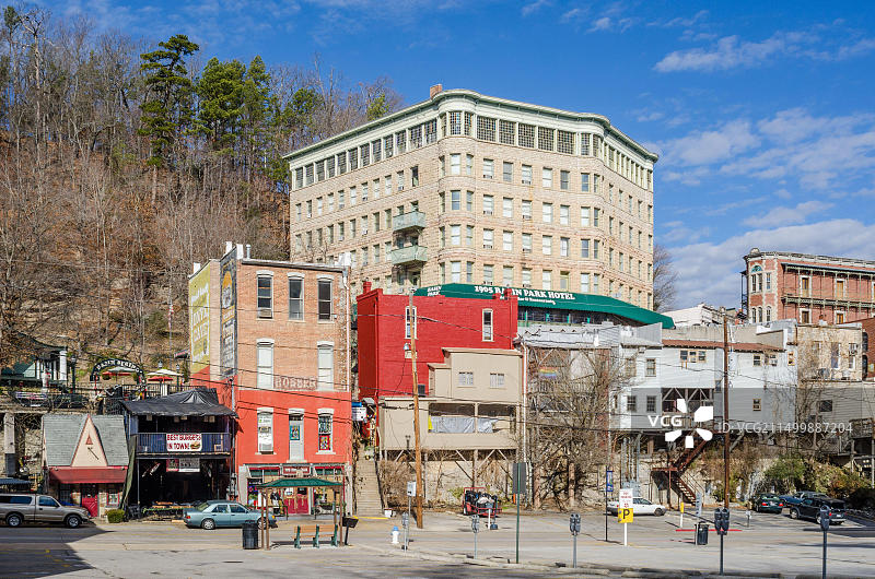 尤里卡斯普林斯的建筑物图片素材