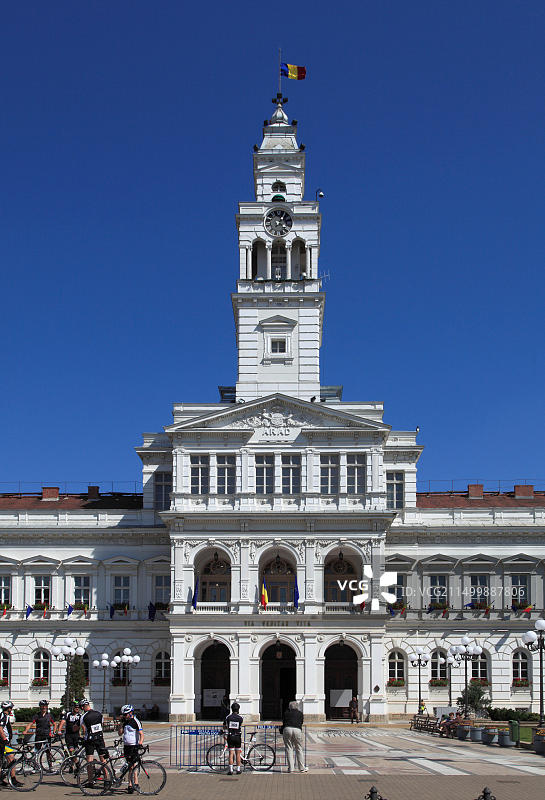 罗马尼亚克里萨纳阿拉德市政厅图片素材