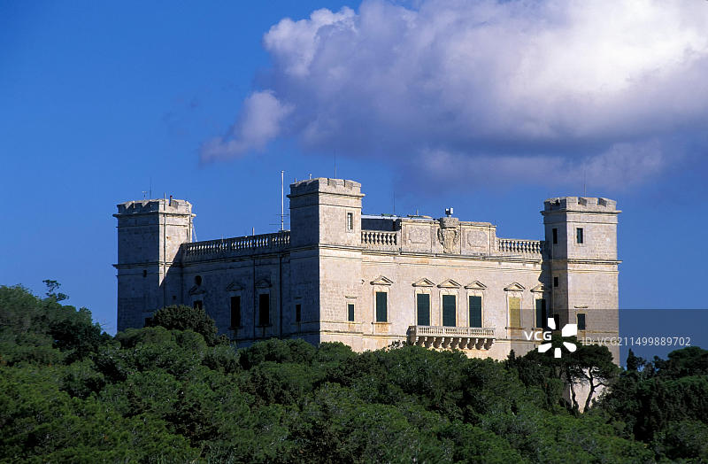 欧洲马耳他凡尔达拉宫图片素材