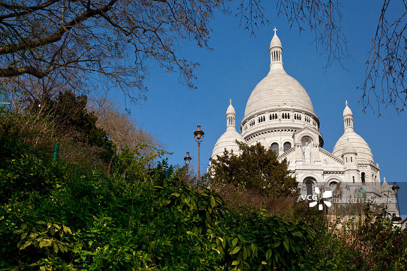 巴黎圣心圣殿图片素材