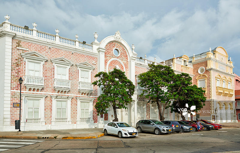 埃雷迪亚剧院：哥伦比亚卡塔赫纳图片素材