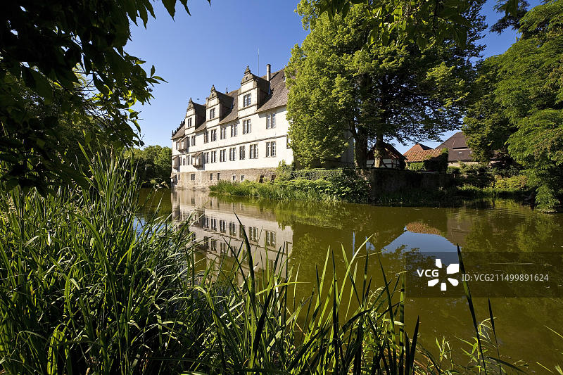 德国北莱茵-威斯特法伦州文德灵豪森城堡图片素材