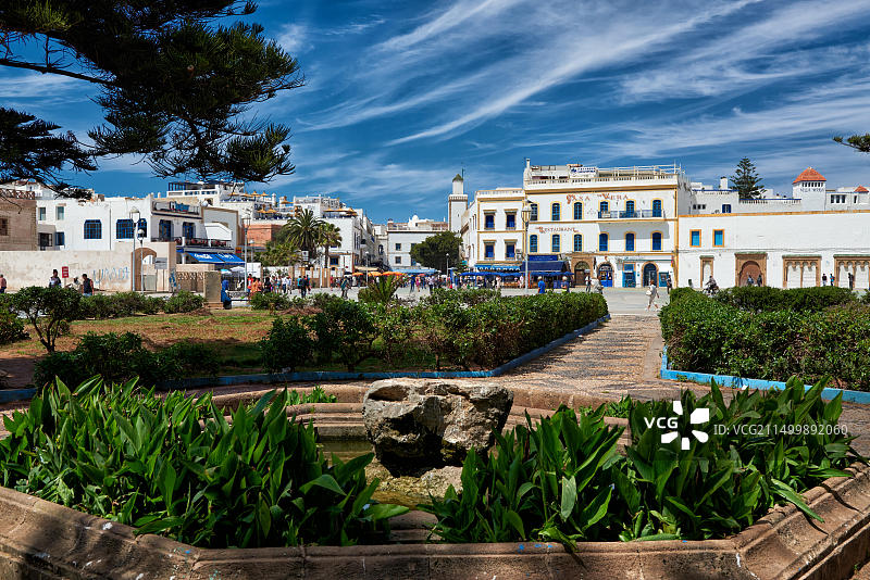 摩洛哥索维拉穆莱·哈桑广场，联合国教科文组织世界遗产图片素材