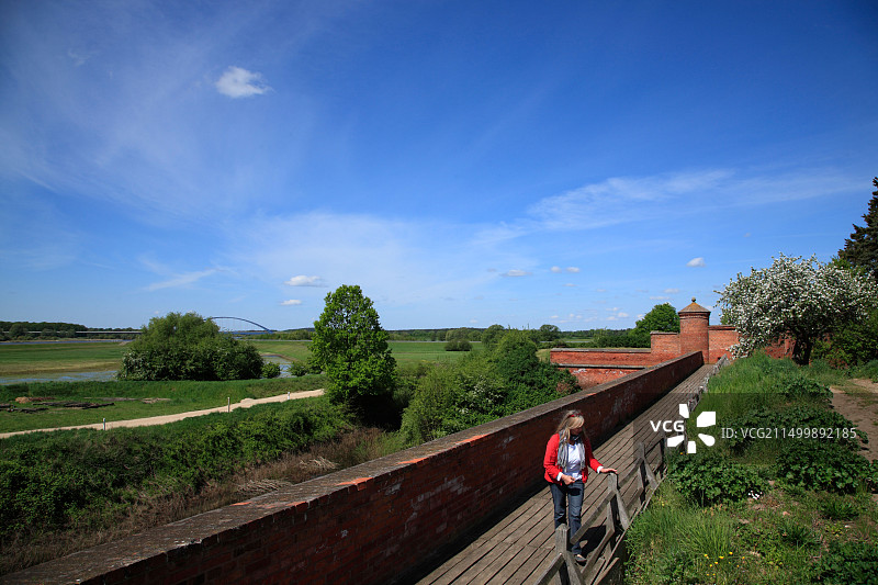 德国多米茨要塞图片素材