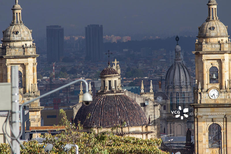 波哥大的多云天气图片素材