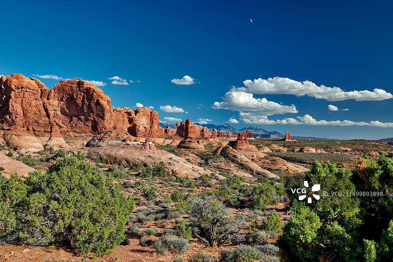 伊甸园：美国犹他州拱门国家公园图片素材