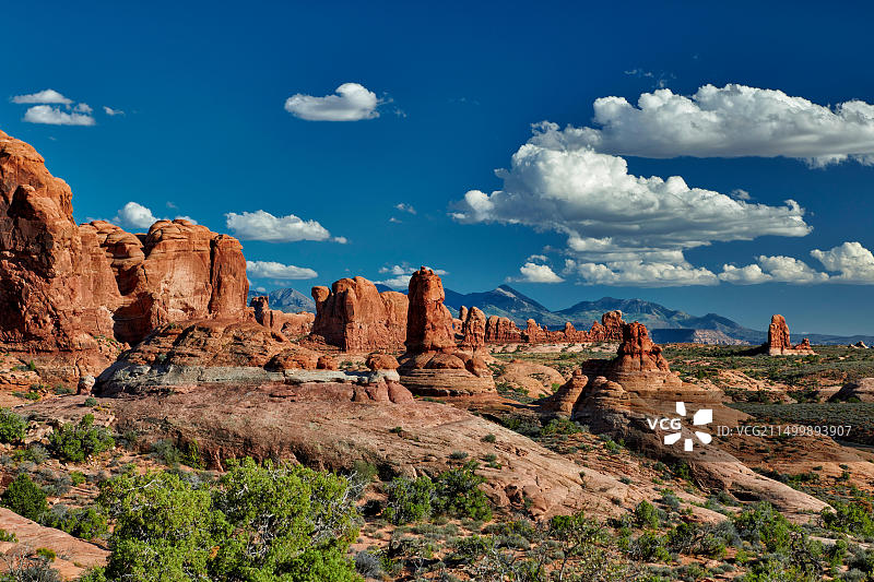 伊甸园：美国犹他州拱门国家公园图片素材