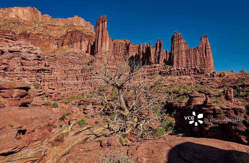 费舍尔塔，摩押，犹他州，美国，北美图片素材