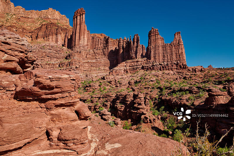 费舍尔塔，摩押，犹他州，美国，北美图片素材