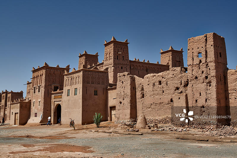 斯库拉附近阿姆里迪尔城堡的外部景观，摩洛哥，非洲图片素材