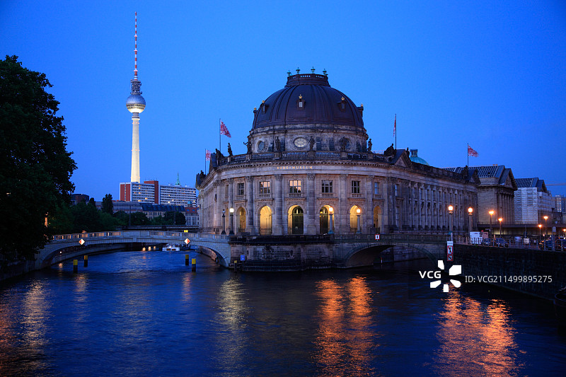 德国柏林博物馆岛博德博物馆风光图片素材