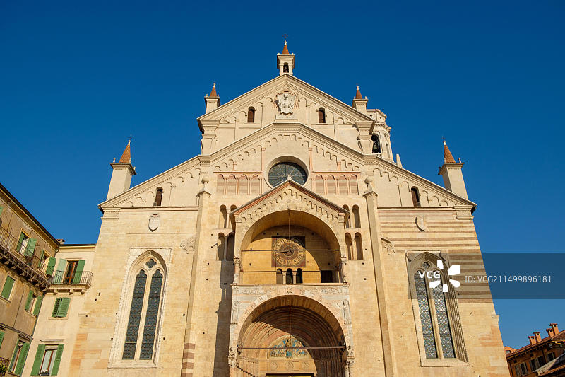 意大利维罗纳市圣玛丽亚主教堂图片素材