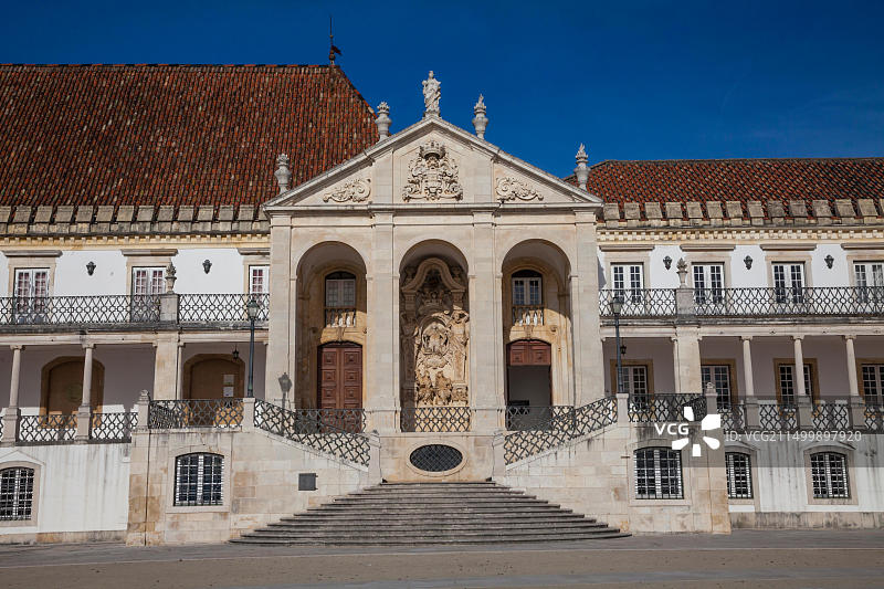 葡萄牙科英布拉大学老区主入口图片素材