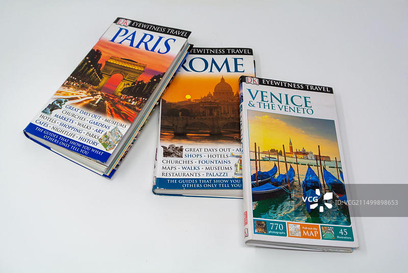 旅游指南剪纸图片素材