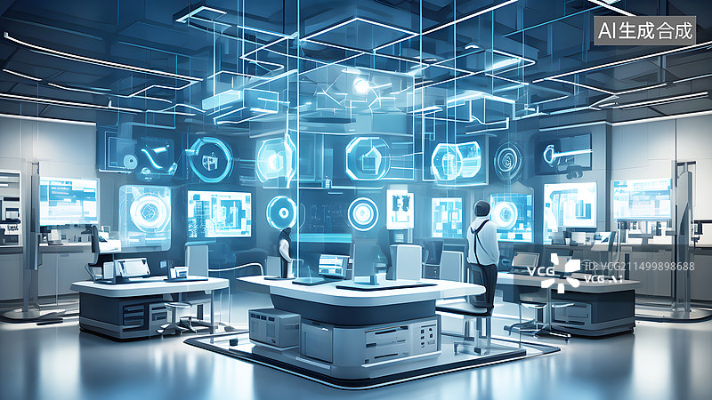 【AI数字艺术】现代化医疗图片素材