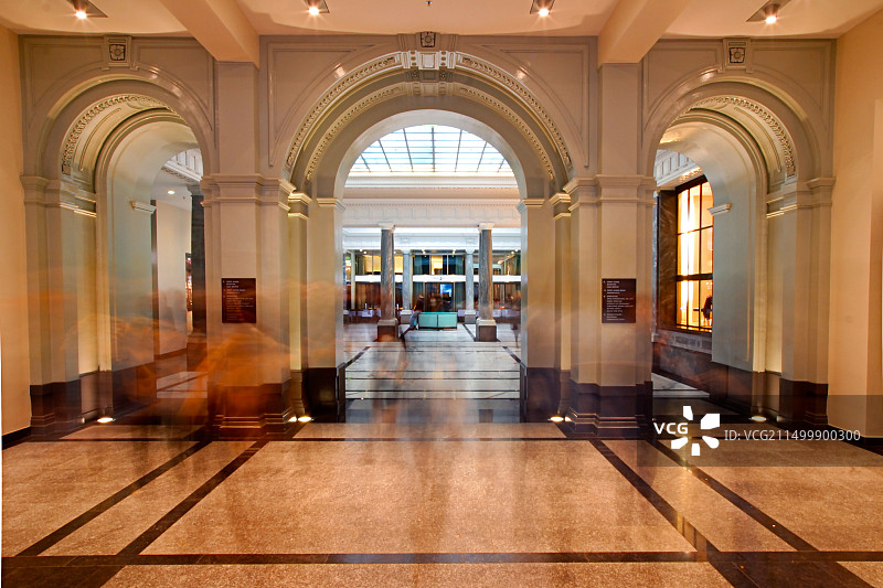 瑞士苏黎世瑞士信贷中庭图片素材