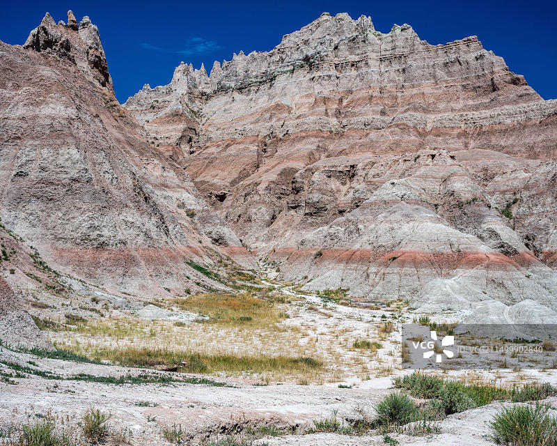 白天恶地国家公园的风景图片素材