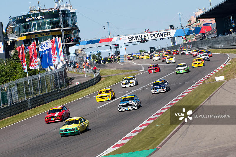 福特护卫、宝马M3、高尔夫GTI、欧宝Kadett/Astra/Ascona/Manta，纽博格林24小时经典赛，宝马M1，保时捷935，德国，欧洲图片素材