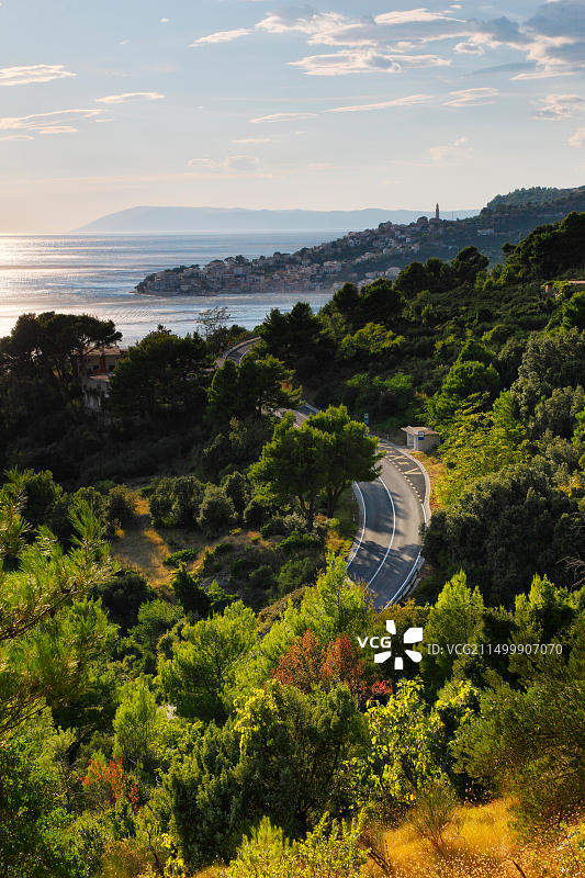 伊格兰，马卡尔斯卡里维埃拉图片素材