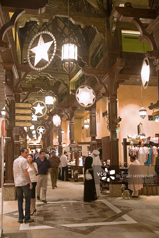 迪拜朱美拉海滩集市图片素材