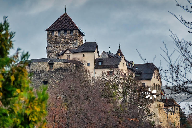列支敦士登瓦杜兹城堡图片素材