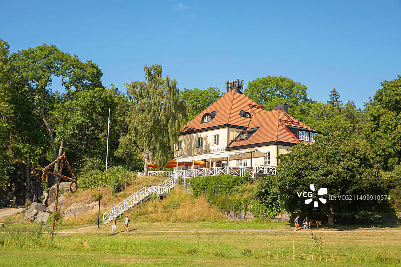 斯德哥尔摩群岛的格林达旅馆图片素材