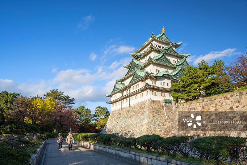 日本本州名古屋城图片素材