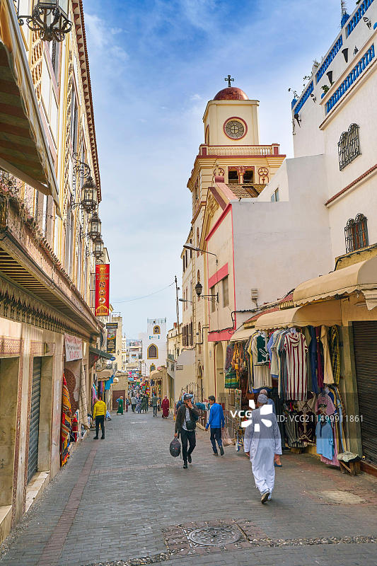 摩洛哥丹吉尔麦地那图片素材