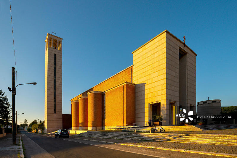 意大利拉齐奥大区萨包迪亚圣母领报教堂图片素材