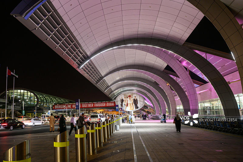 迪拜国际机场图片素材