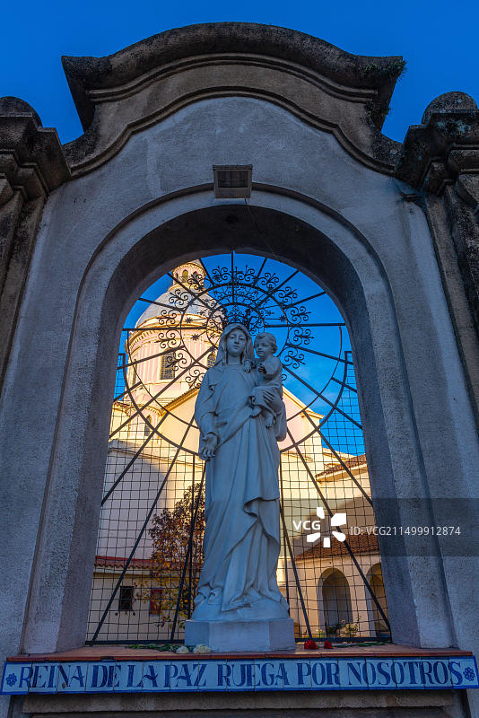 La Vina 教堂的穹顶，萨尔塔省，阿根廷西北部，拉丁美洲图片素材