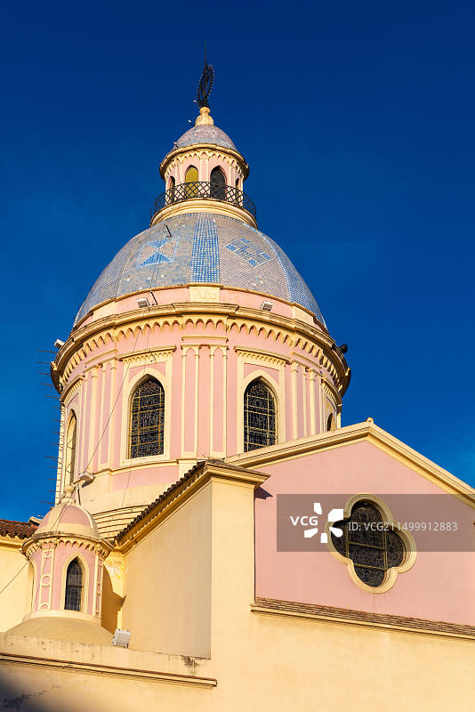 La Vina 教堂的穹顶，萨尔塔省，阿根廷西北部，拉丁美洲图片素材