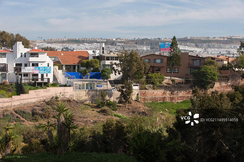 墨西哥蒂华纳：美墨边境的新建筑图片素材