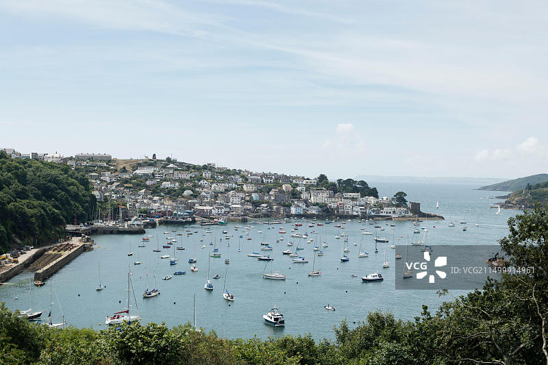 英国康沃尔郡福伊港（2018年）图片素材